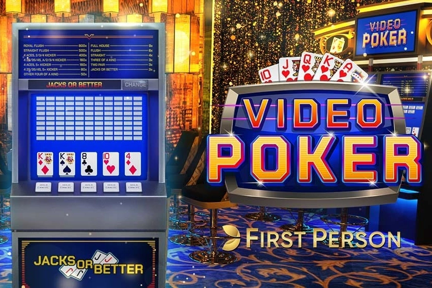 First Person Video Poker -