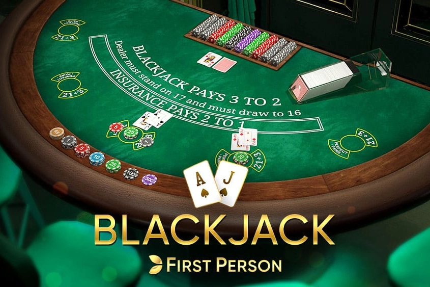 First Person Blackjack -