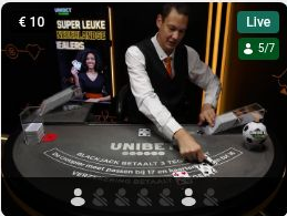 Unibet NL Blackjack -